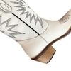 Botte Western Blanche Femme