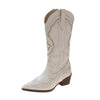 Bottes Cowboy Blanches Femme