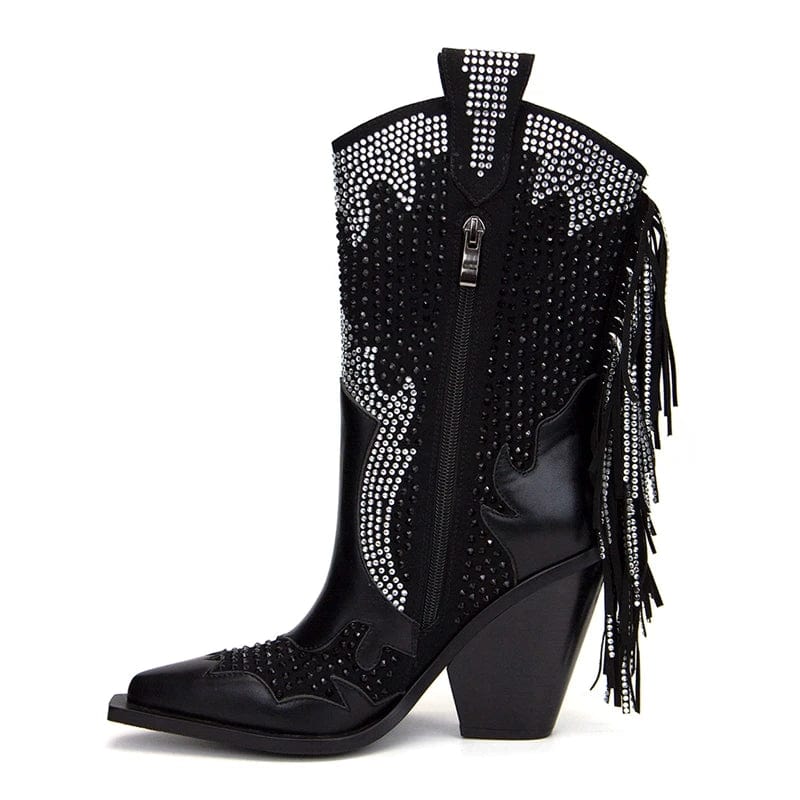 Bottes Cowboy Paillettes