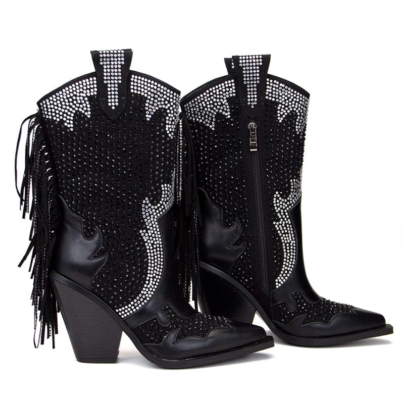 Bottes Cowboy Paillettes