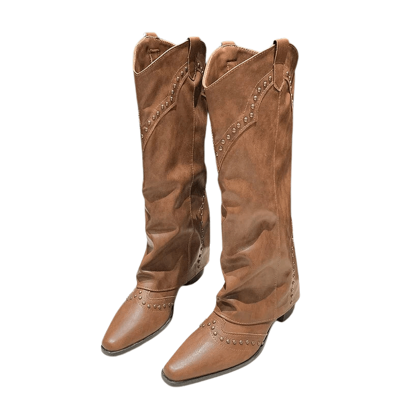 Bottes Style Western Femme