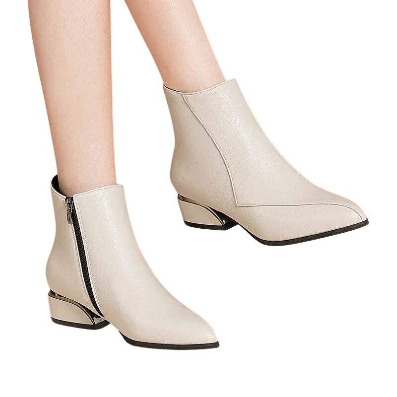 Bottes Western Beige