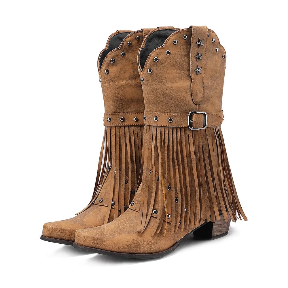 Bottes Western Bout Carré