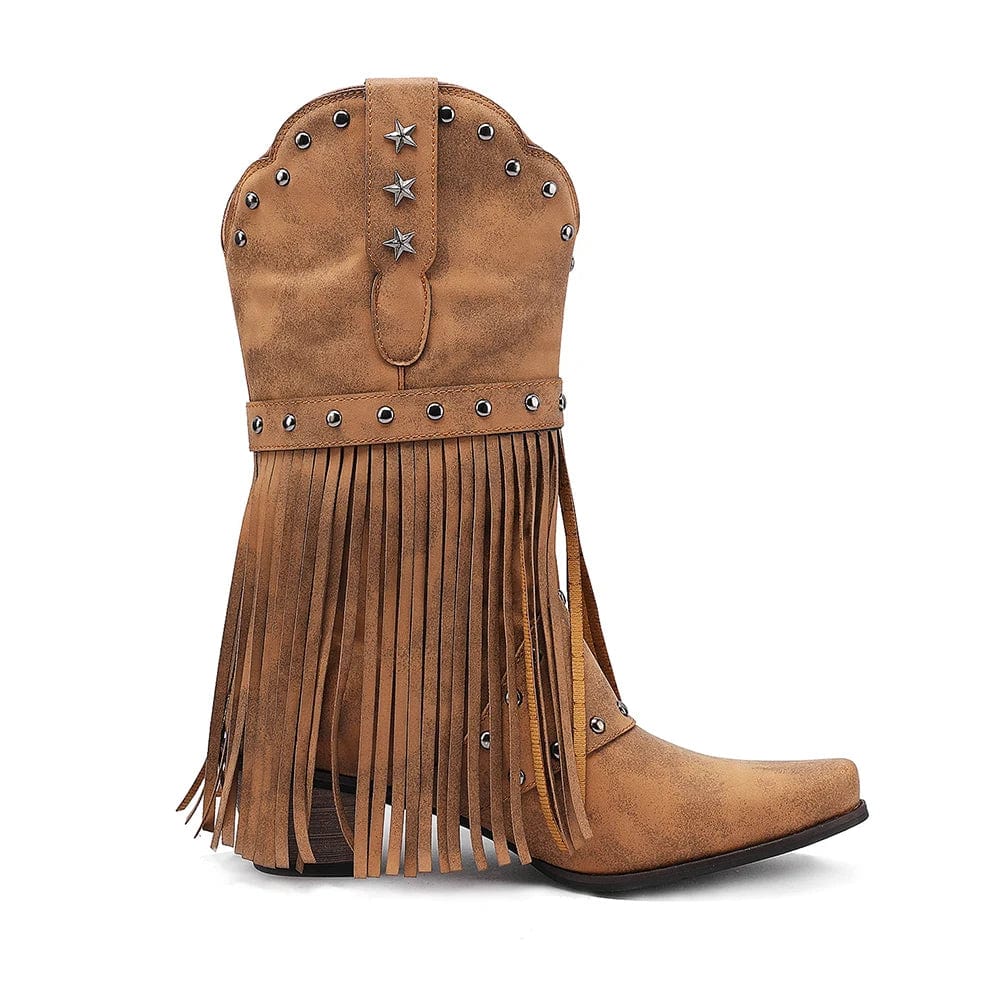Bottes Western Bout Carré