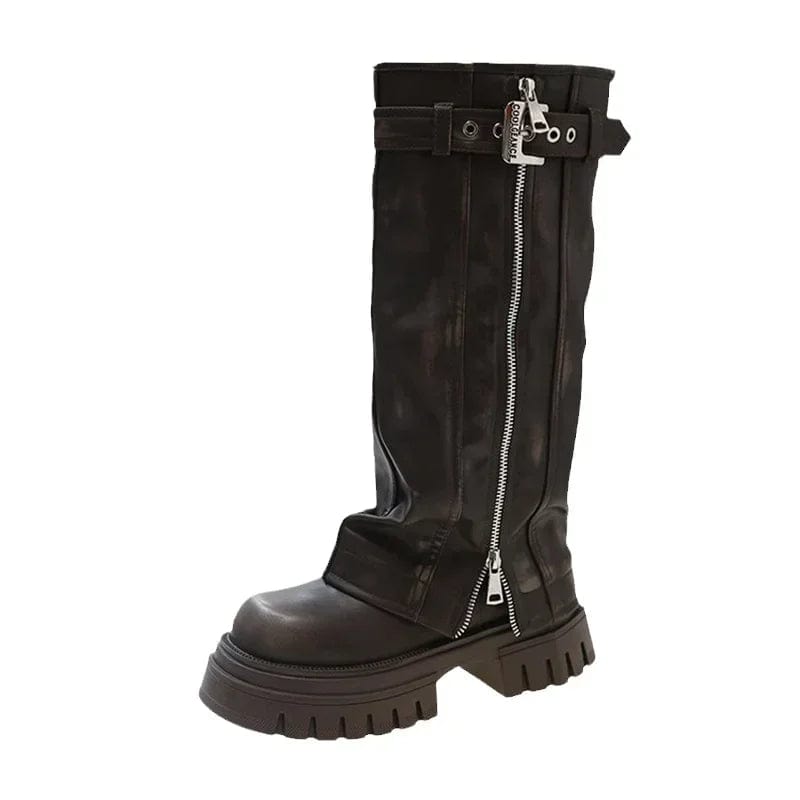 Bottes Western Bout Rond