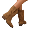 Bottes Western Femme Marron