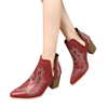 Bottes Western Femme Rouge