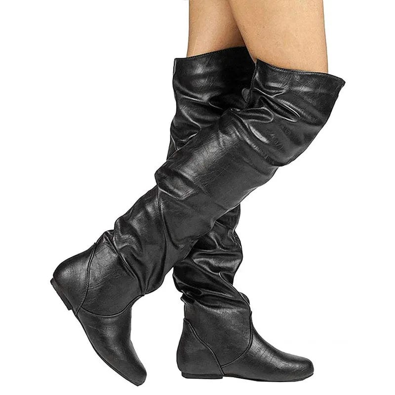 Bottes Western Femme Talon Plat