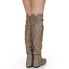 Bottes Western Femme Talon Plat