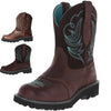 Bottes Western Homme Bout Rond