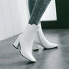 Bottines Cowboy Blanches