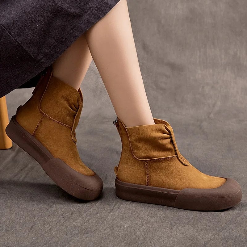 Bottines Cowboy Camel