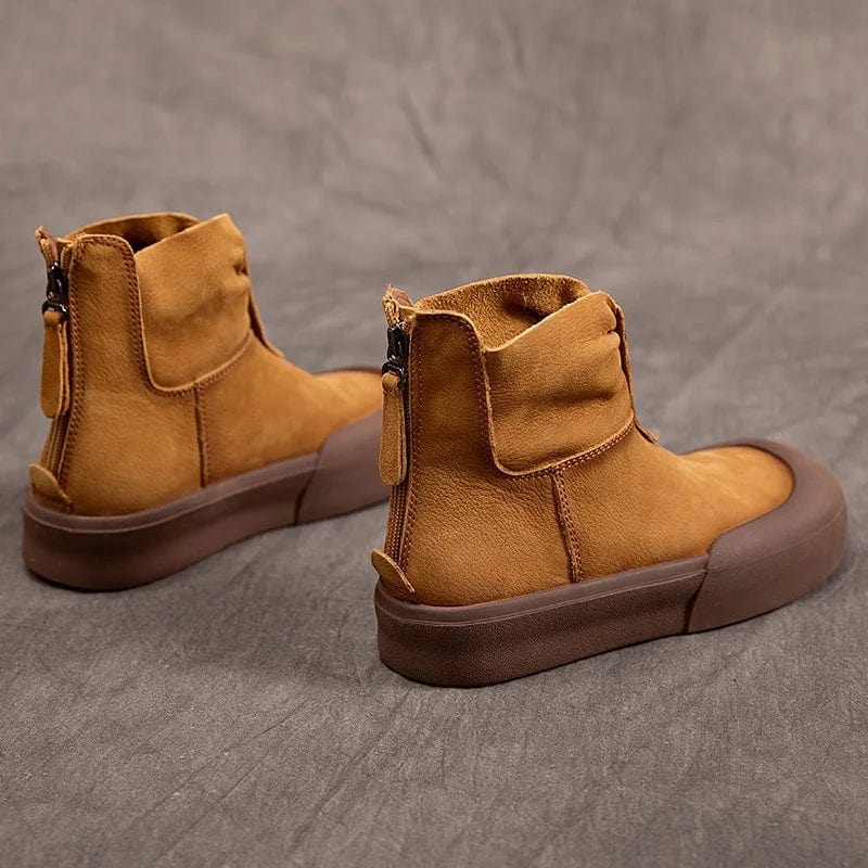 Bottines Cowboy Camel
