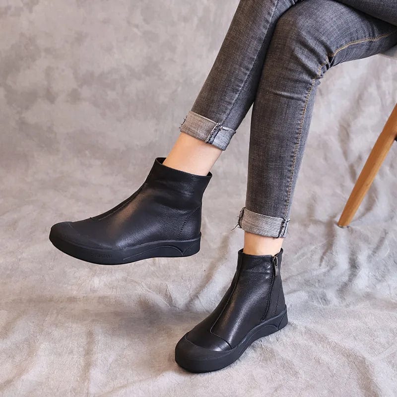 Bottines Cowboy Femme Noir