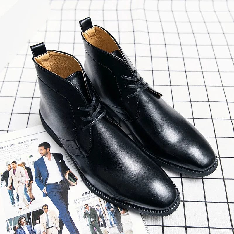 Bottines Cowboy Noires