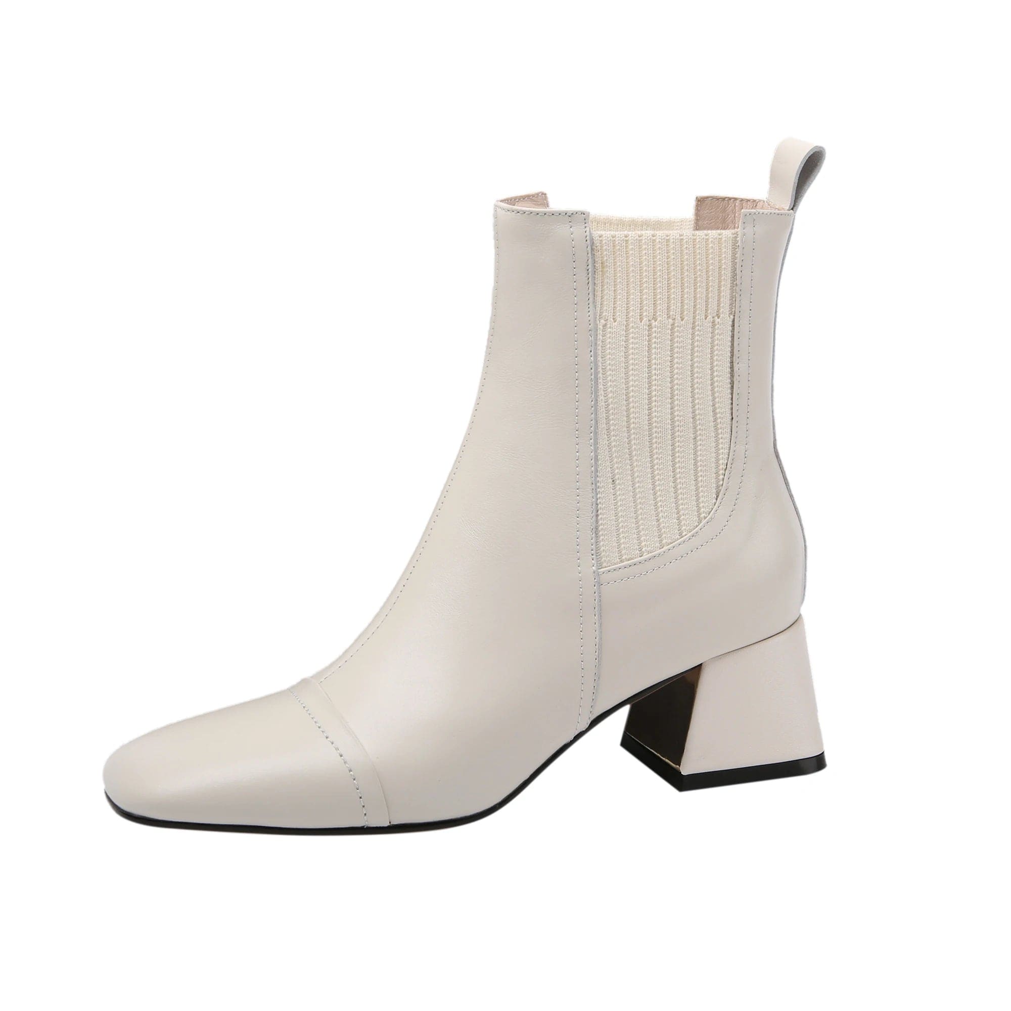 Bottines Western Beige