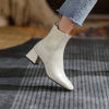 Bottines Western Beige