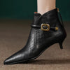 Bottines Western Noir Femme