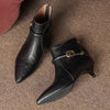 Bottines Western Noir Femme