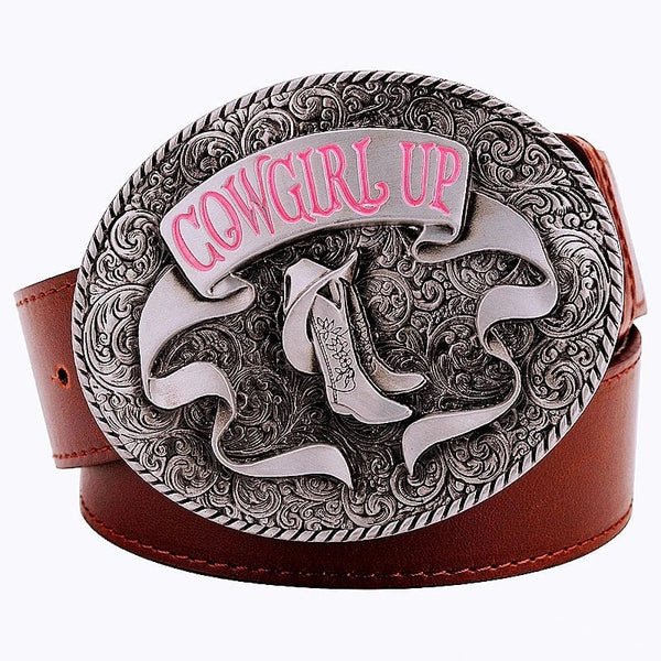 Boucle de Ceinture Cœur - Boutique Cowboy