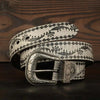 Ceinture Blanche Cowboy