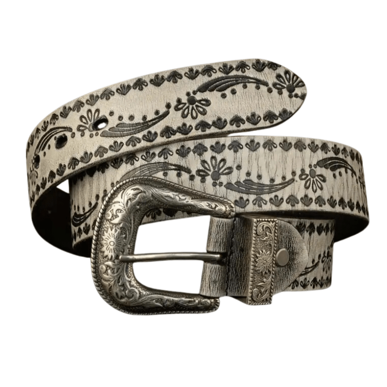 Ceinture Blanche Cowboy