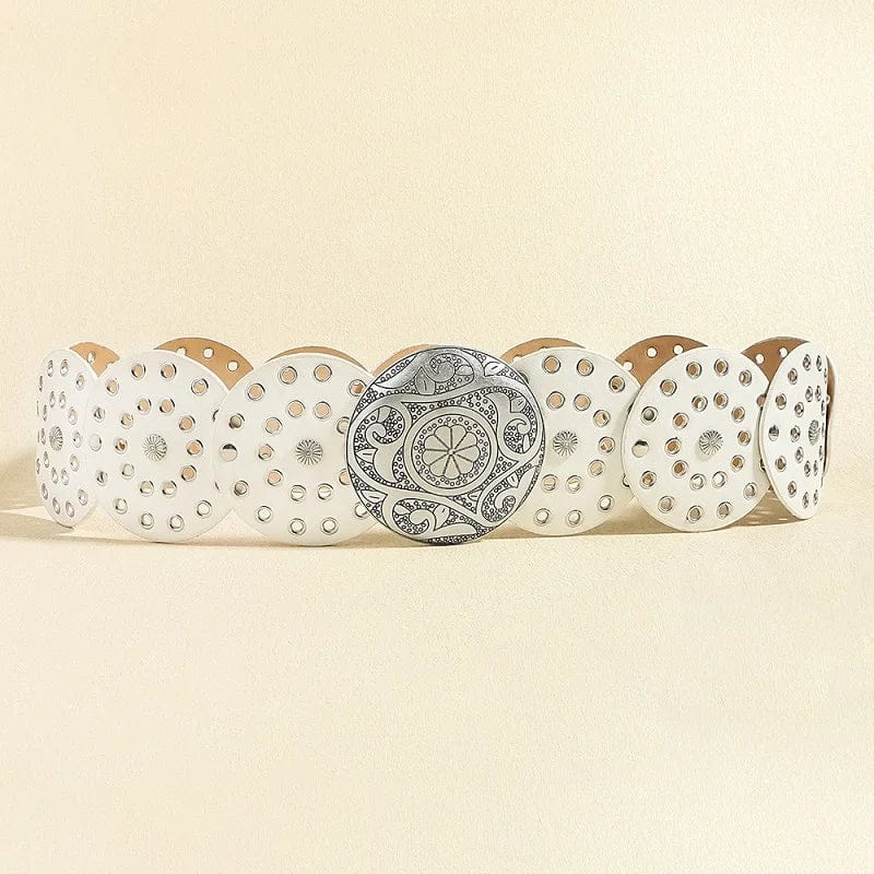 Ceinture Blanche Western