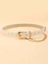 Ceinture Blanche Western Femme