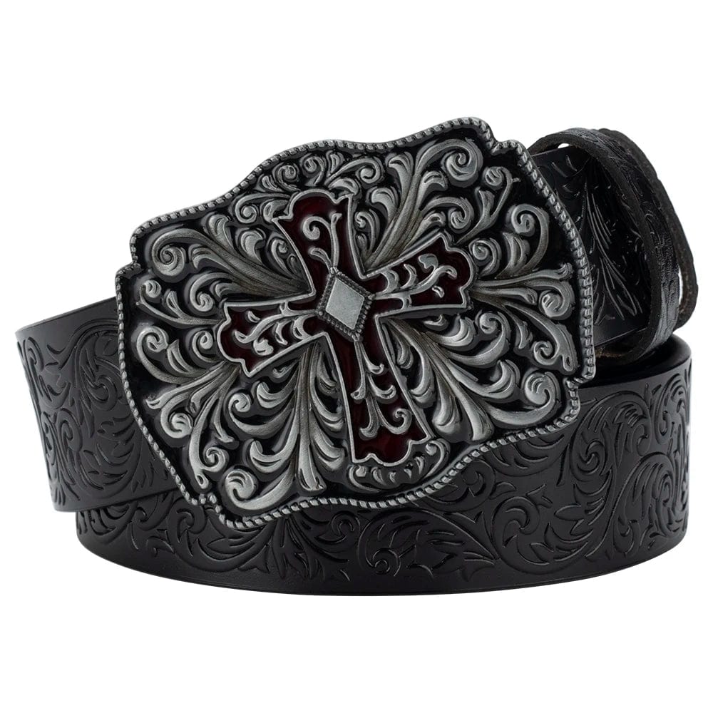 Ceinture Boucle Western Femme