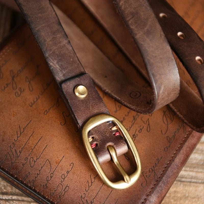 Ceinture Cuir Femme Cowboy