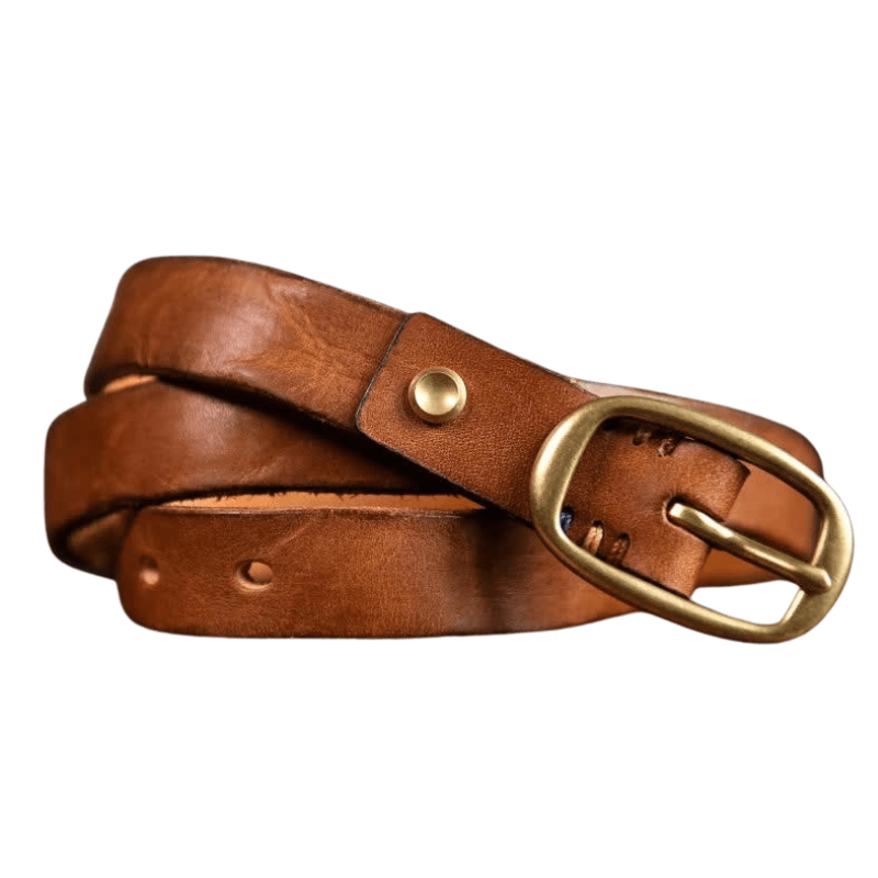 Ceinture Cuir Femme Cowboy