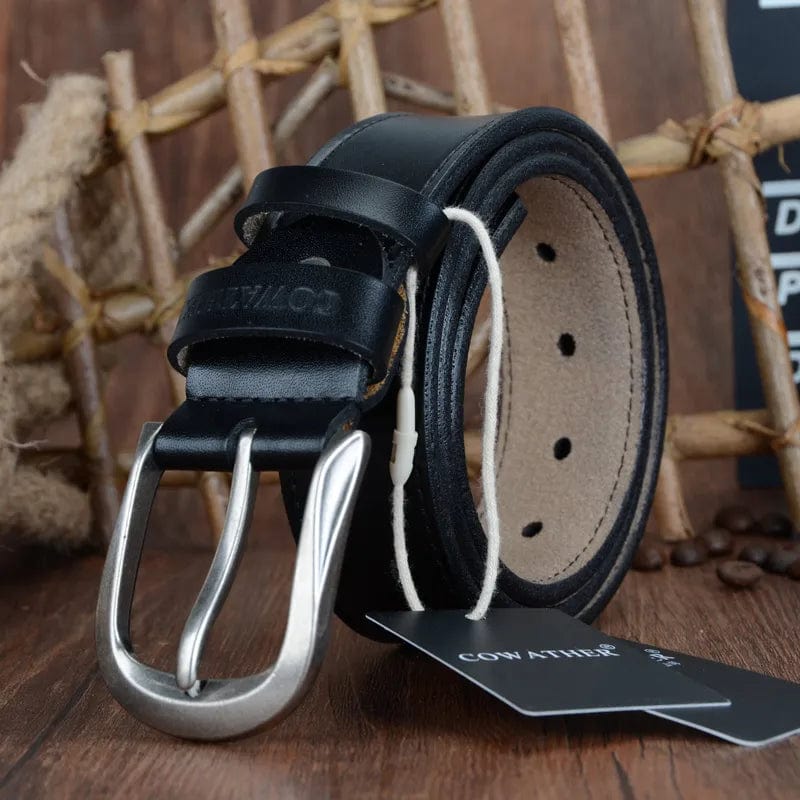 Ceinture Cuir Western Homme