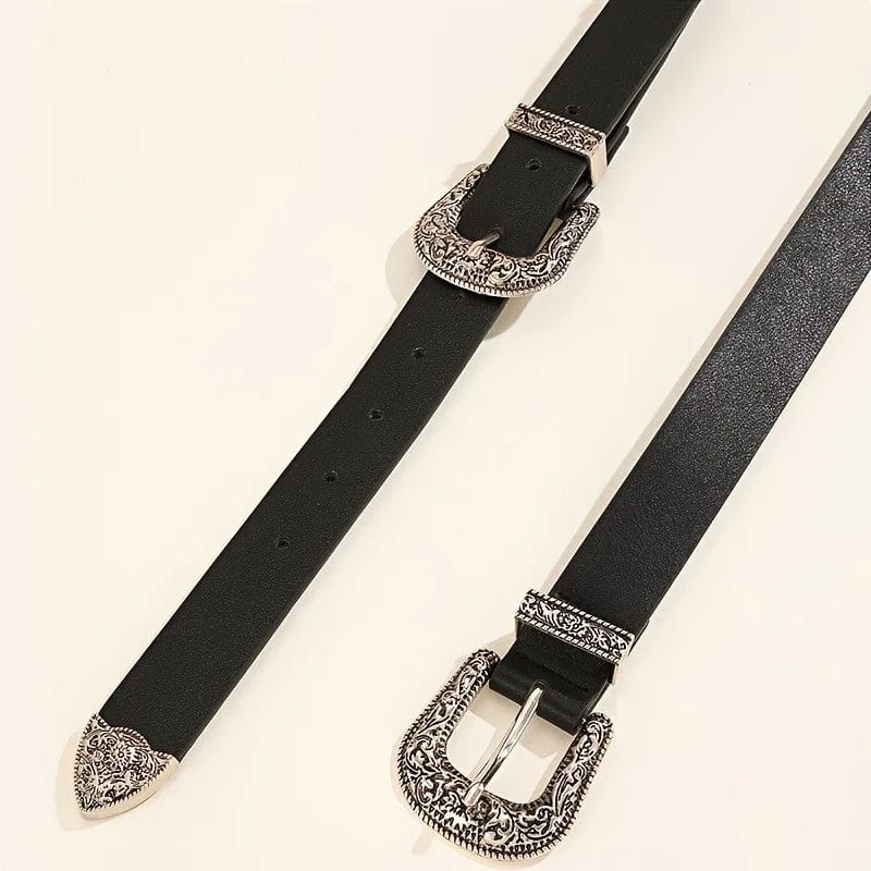 Ceinture Double Boucle Western
