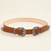 Ceinture Double Boucle Western