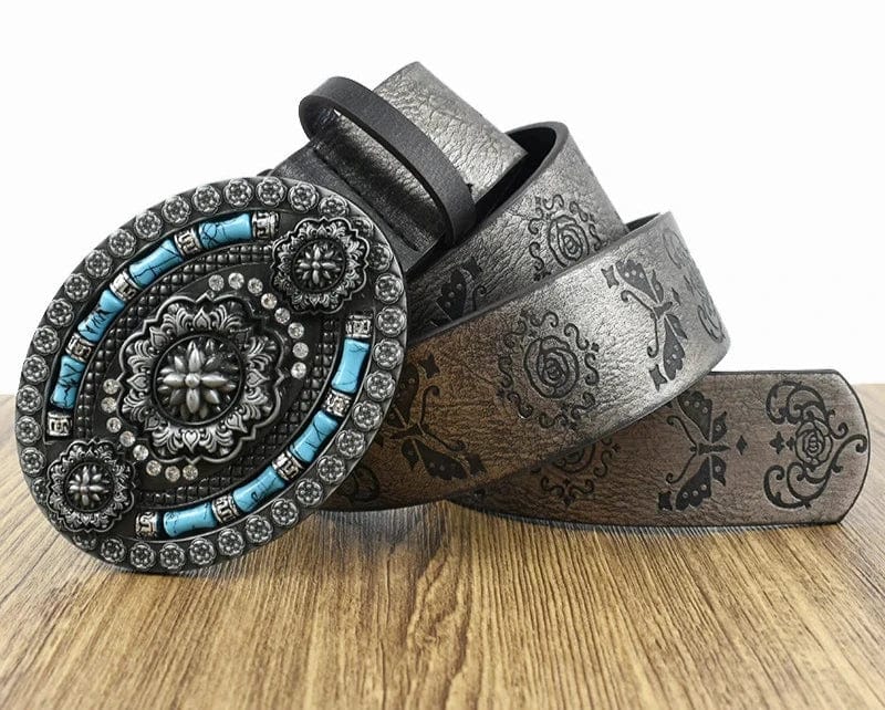 Ceinture Grosse Boucle Western