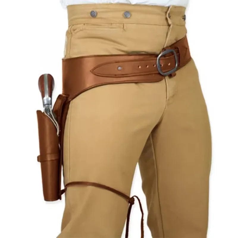 Ceinture Holster Western