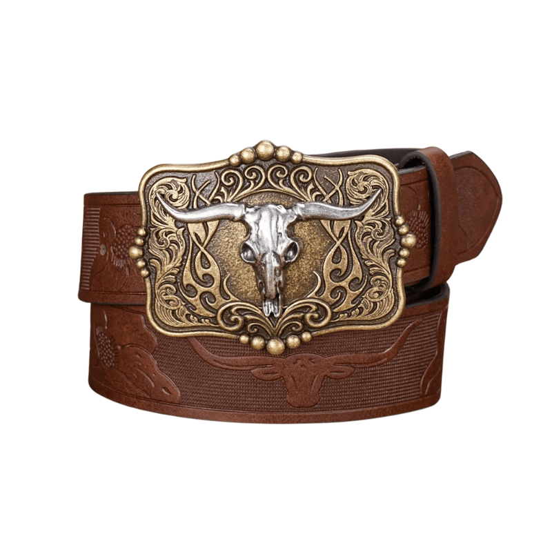 Western Revolver Ceinture avec Deux Holstern