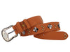 Ceinture Western Cuir Femme Fleurs