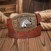 Ceinture Western Homme Avec Boucle