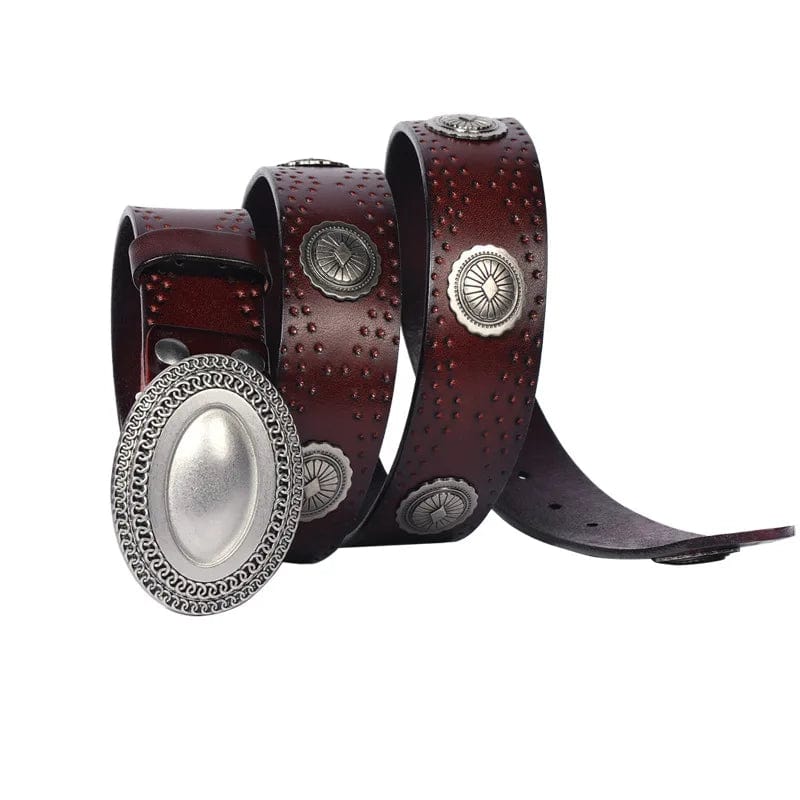 Ceinture Western Marron Vestiaire Western