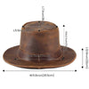 Chapeau Cuir Western