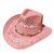 Chapeau de Cowboy Femme Rose