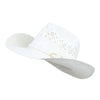 Chapeau Texan Blanc