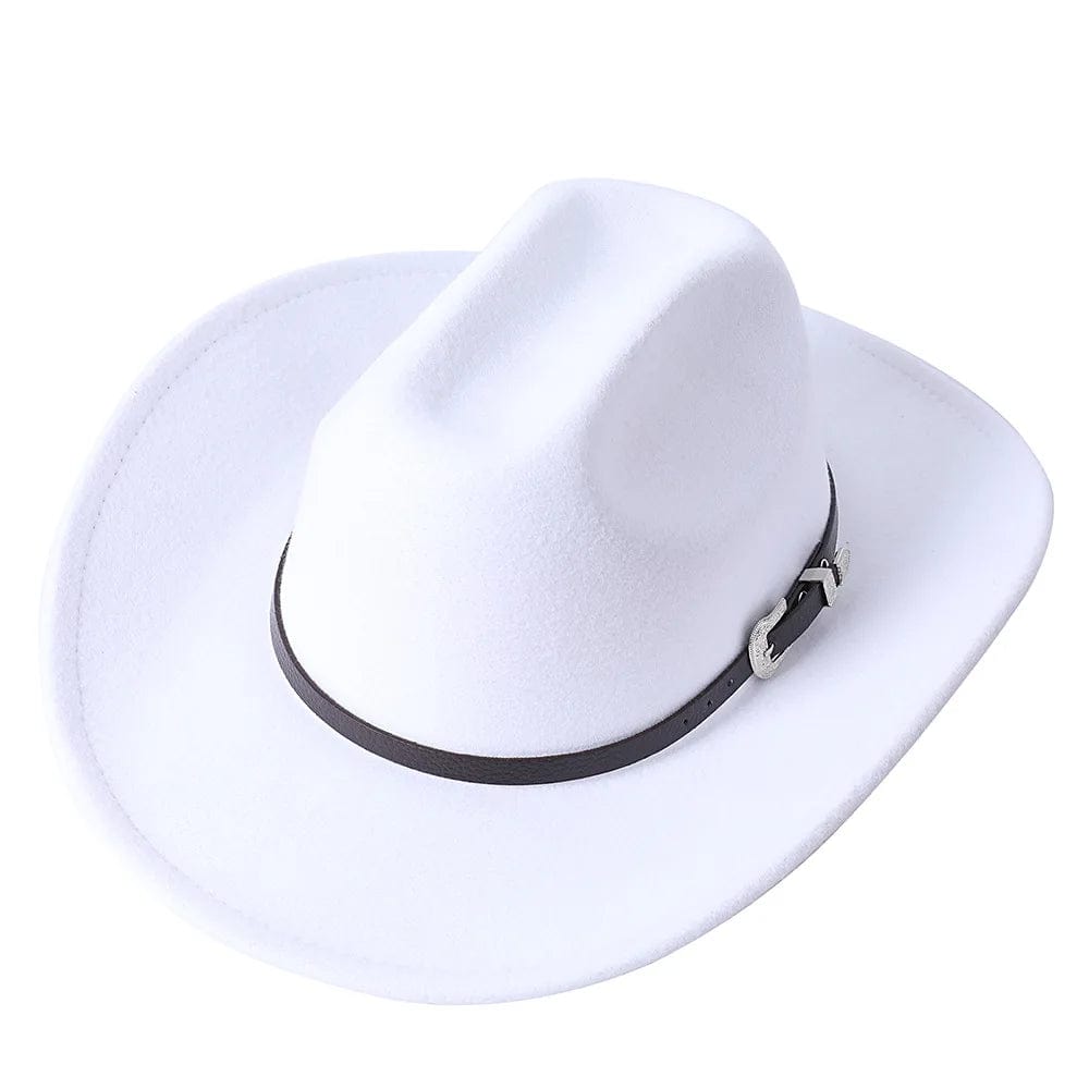 Chapeau Western Blanc