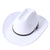 Chapeau Western Blanc