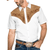 Veste Chemise Western - Bleu Beige Imprimé Southwest Homme - Scully Veste Chemise Western - Bleu Beige Imprimé Southwest Homme - Scully