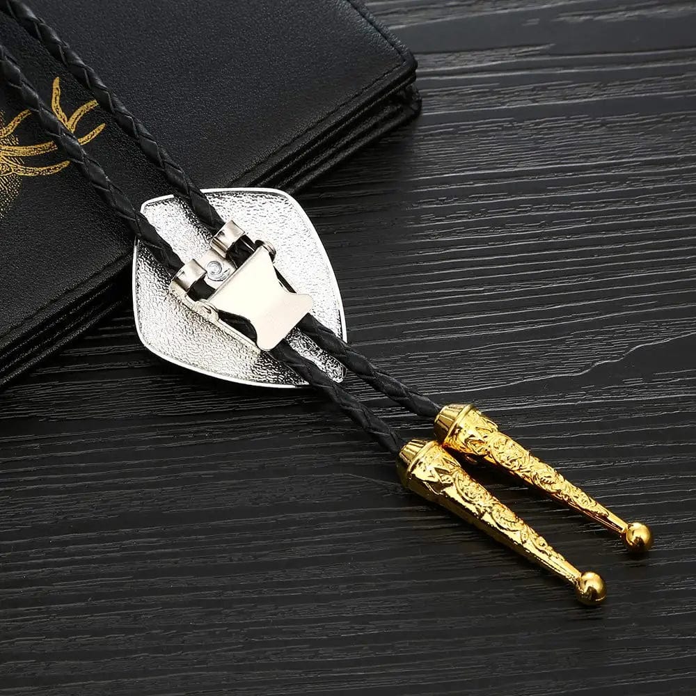 Cravate américaine lacet