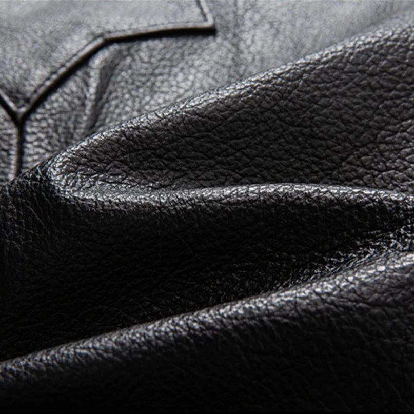 Gilet Cuir Homme Western