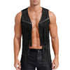 Gilet sans Manche Homme Western