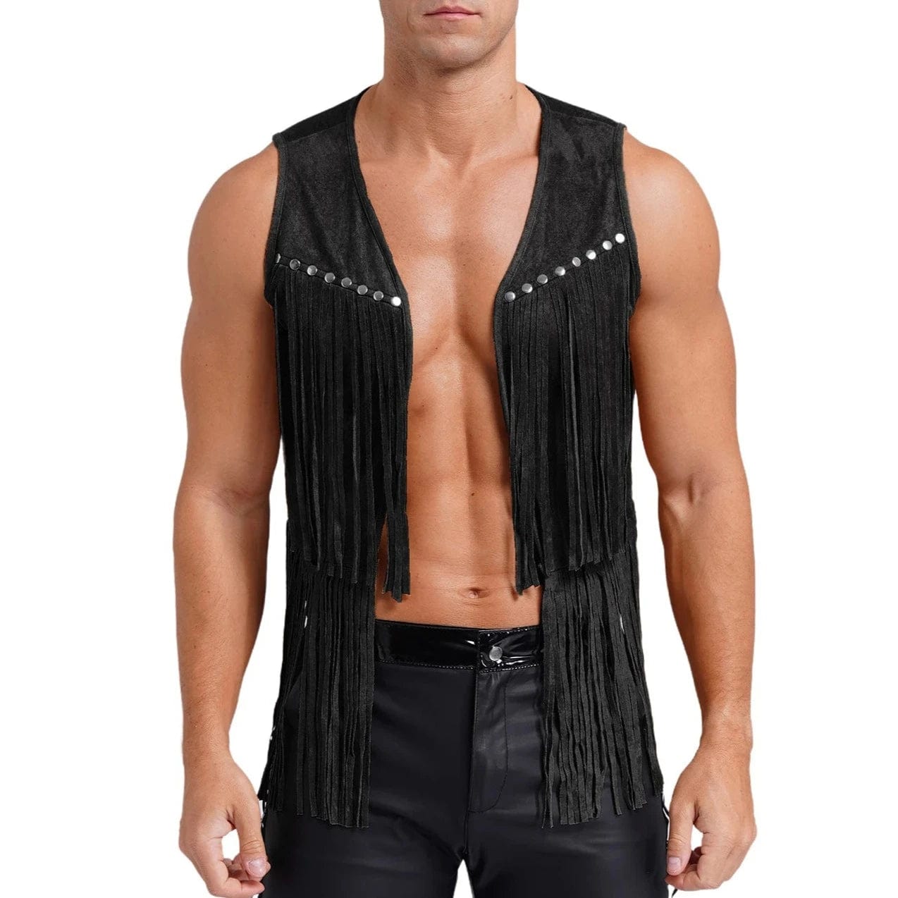 Gilet sans Manche Homme Western Vestiaire Western